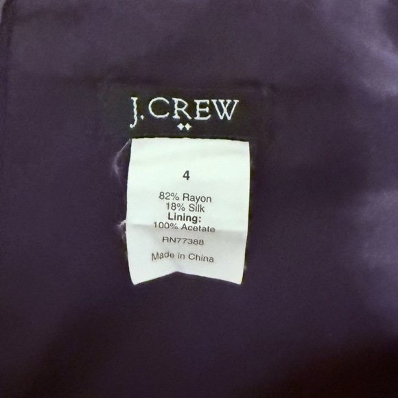 J.Crew Deep Purple Garment - Picture 3 of 3
